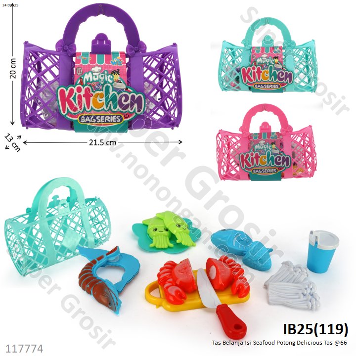 Tas Belanja Isi Seafood Potong Delicious Tas @66