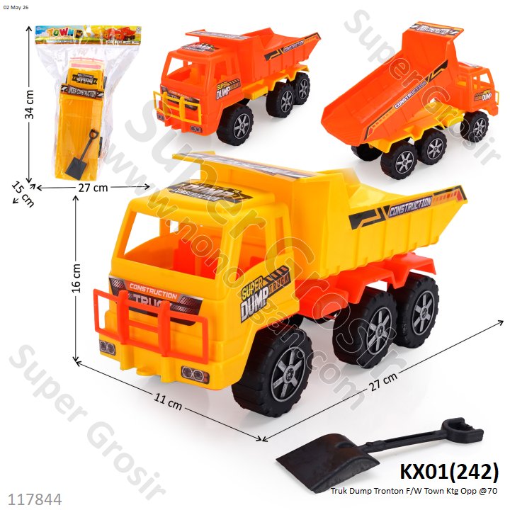 Truk Dump Tronton F/W Town Ktg Opp @70