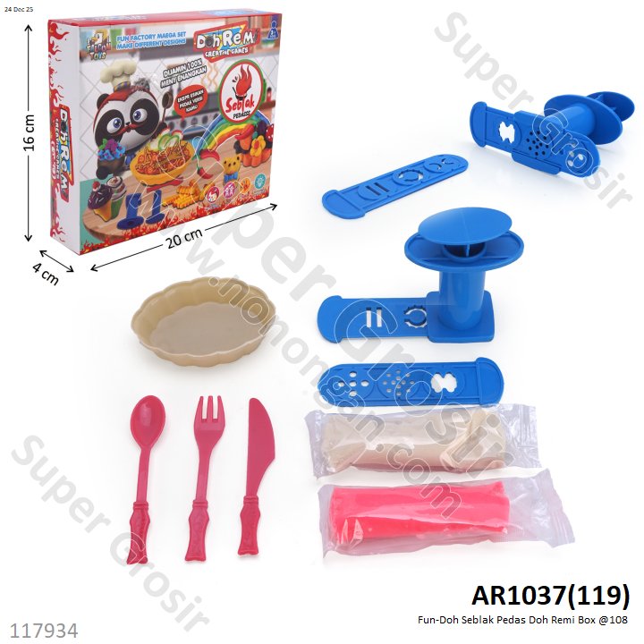 Fun-Doh Seblak Pedas Doh Remi Box @108