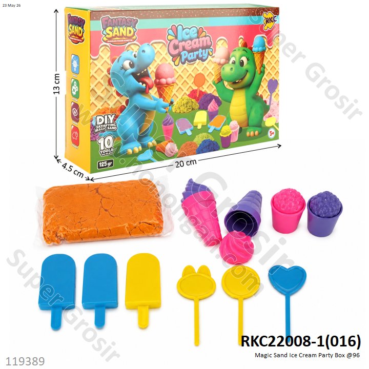 Magic Sand Ice Cream Party Box @96