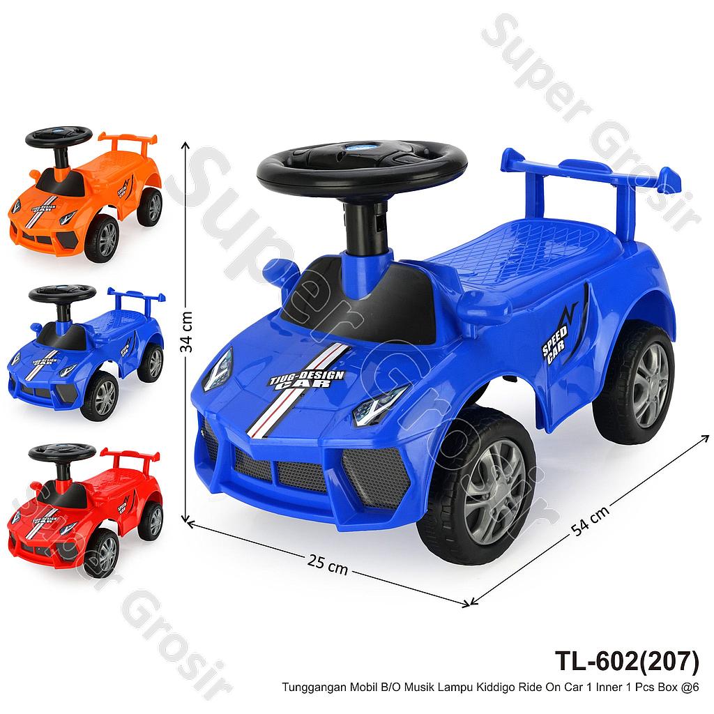 Tunggangan Mobil B/O Musik Lampu Kiddigo Ride On Car 1 Inner 1 Pcs Box @6