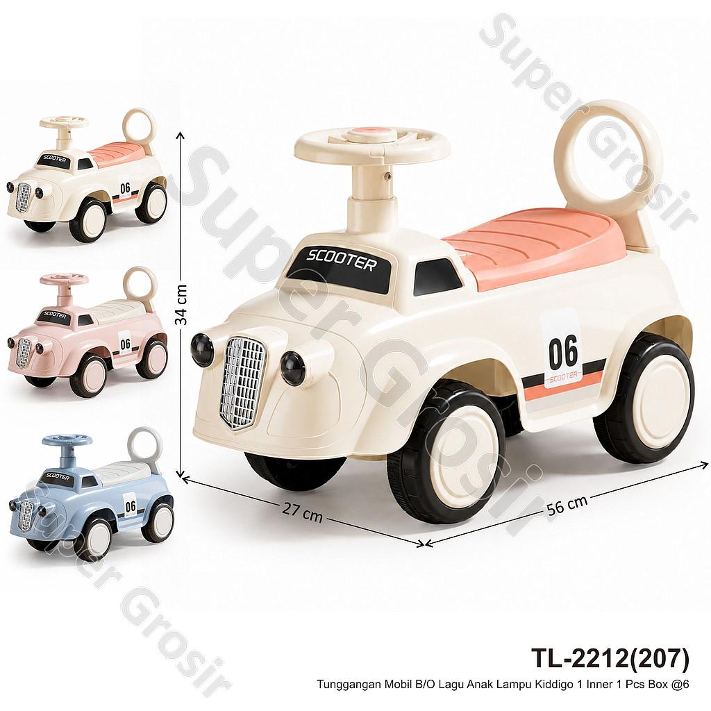 Tunggangan Mobil B/O Lagu Anak Lampu Kiddigo 1 Inner 1 Pcs Box @6