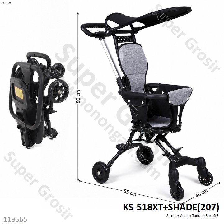 Stroller Anak + Tudung Box @6