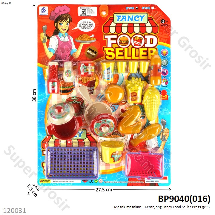 Masak-masakan + Keranjang Fancy Food Seller Press @96