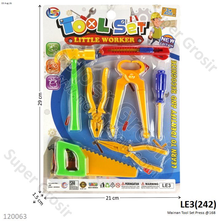 Mainan Tool Set Press @168