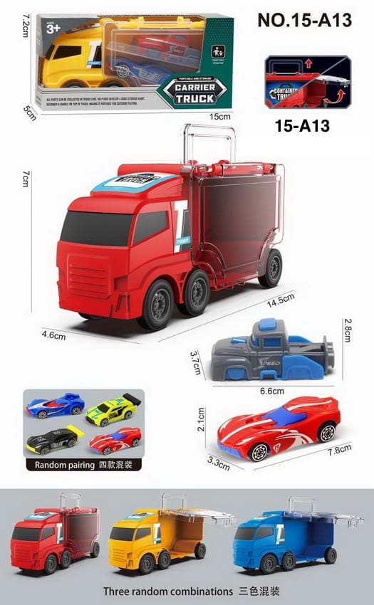 Koper Hot Wheels Bentuk Truk Tronton F/W Isi Mobil F/W + Pelontar 1 Ikat 6 Pcs 1 Inner 150 Pcs Box Window @300