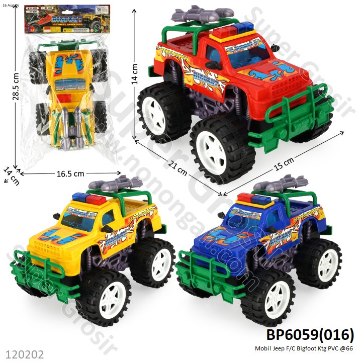 Mobil Jeep F/C Bigfoot Ktg PVC @66