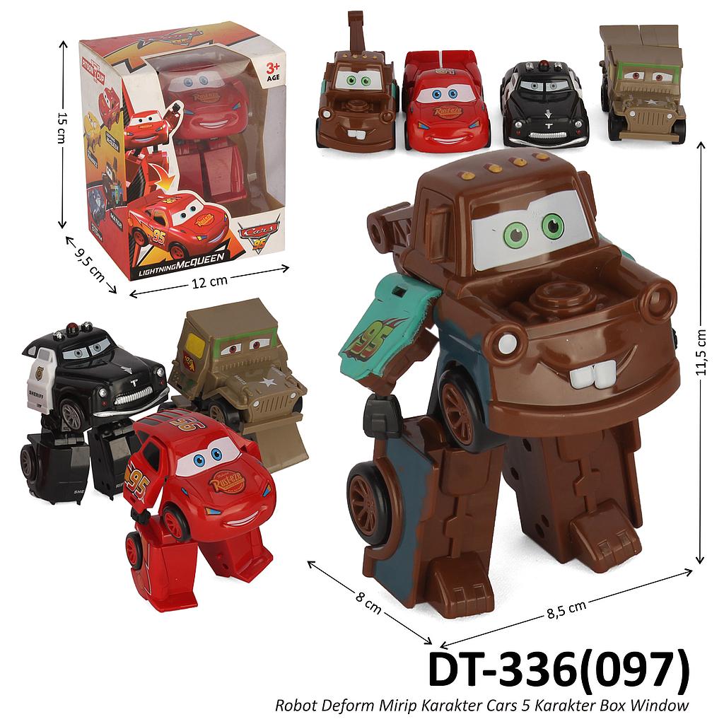 Robot Deform The Cars 5 Karakter Box Window @120