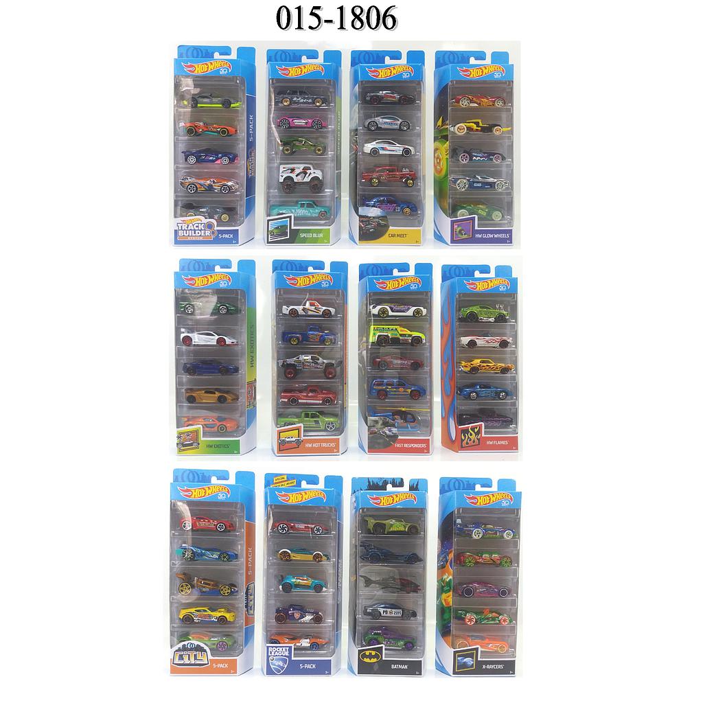 Hot Wheels 5 Pcs Box Window (Satuan)