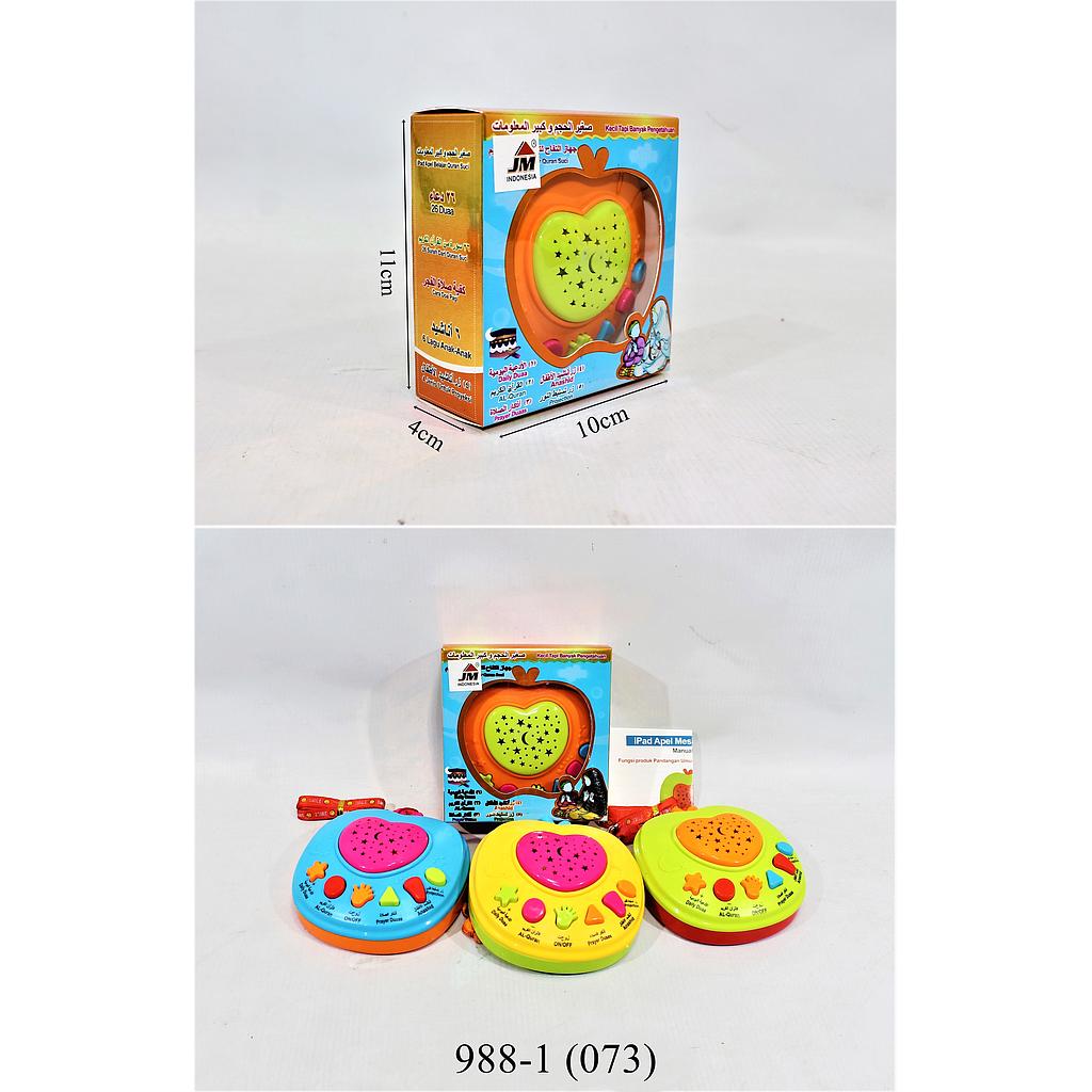 Mainan Edukasi Apel Al-qur'an Box Window @144