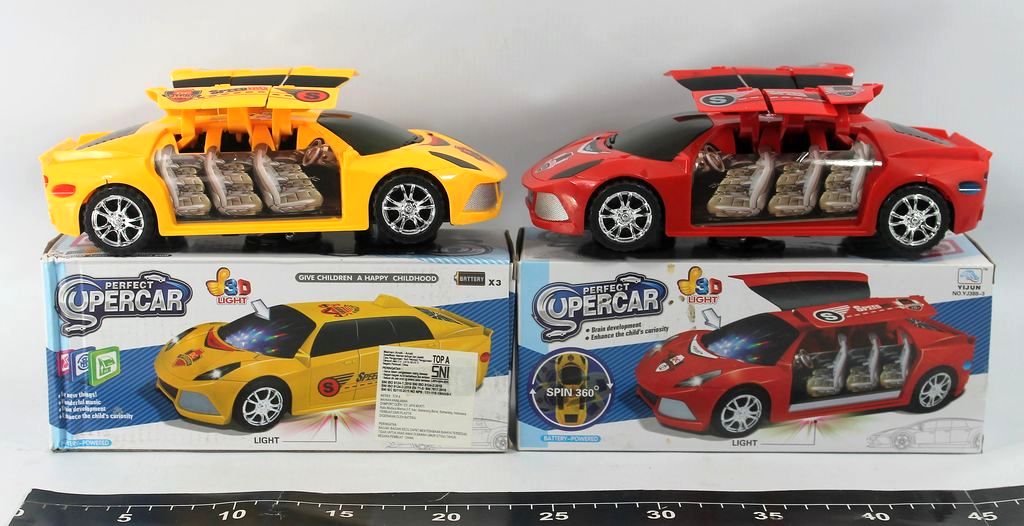 Mobil B/O Lampu Suara Perfect Supercar Box @96