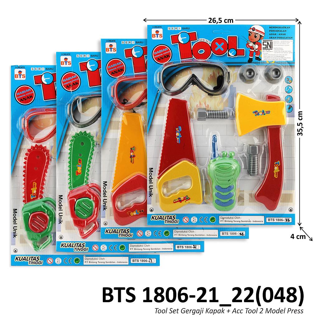 Mainan Tool Set Tool 2 Model Press @108