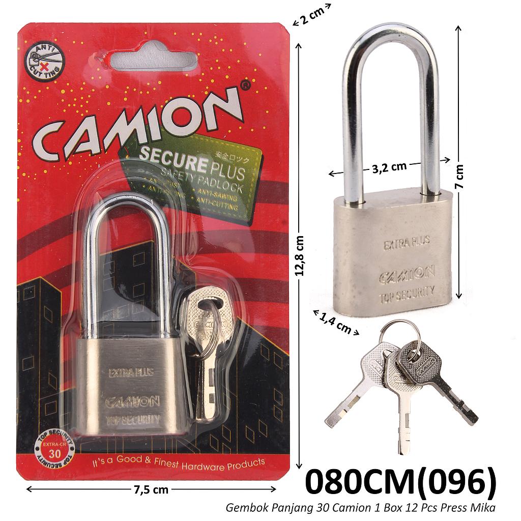Gembok Panjang 30 Camion 1 Box 12 Pcs Press Mika @144