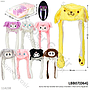 Bunny Hat Topi Karakter B/O Lampu 3 Karakter 1 Pack 10 Pcs Ktg @100