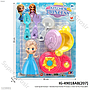Cooking Set Kompor + Boneka Elsa Kitchen Princess 1 Inner 42 Pcs Press @84