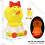 Boneka Cit-cit Hewan Bebek Upset Duck Lampu Tx Jala @120