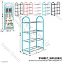 Rak Sepatu 4 Susun Assembly Shoe Rack YH8807-4 Ktg Opp @50
