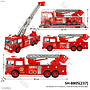 Truk Damkar F/C Fire Rescue 1 Inner 30 Pcs Box Window @60