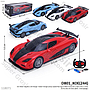 R/C Mobil Sports 1:18 Charge + Kabel Charge Lampu Speed Racing 27 MHz 4 Channel 1 Ikat 3 Pcs 1 Inner 30 Pcs Box Window @60
