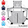 Pagar Pengaman Bayi Hexagonal + Ring Basket Kiddigo BP-156+B Box @10