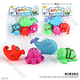 Vinyl Hewan Laut 4 Pcs Bath Time 1 Inner 96 Pcs Ktg Opp @192