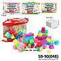 Block 30x30 mm 90 Pcs Blocks Play And Learn Block Tas Tabung @36