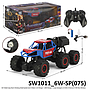 R/C Mobil Rock Crawler 4WD Spiderman 6 Roda 1:14 Charge + Kabel Charge Asap Lampu Avengers 2.4 GHz 5 Channel SW1011 Box Window @24