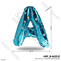 Balon Foil Huruf Biru 1 Pack 50 Pcs Loose Pack @1000