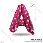 Balon Foil Huruf Pink 1 Pack 50 Pcs Loose Pack @1000
