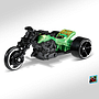 Hot Wheels - Blastous Moto (2nd Color) - FYF42 / 2019