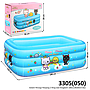 Kolam Renang Anak Persegi Panjang 3 Ring 180x128x60 cm Gee Kingdom Box @4