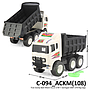 Truk Dump Tronton Bak Hitam + Saringan F/W 41 cm MBT 270 Ktg Opp @12