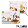 (ONLINE) Mini Block Gerobak Makanan Dr. Star Mini Blocks Box @1