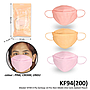 Masker KF94 4 Ply Earloop 10 Pcs Non Medis One Care Ziplock Pouch @250
