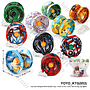 Yoyo Mangkok Karakter Besi Toys 1 Pack 12 Pcs 1 Inner 300 Pcs Ktg Opp @600