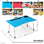 Meja Belajar Anak Kayu Lipat Kaki Aluminium Tempat HP & Botol Minum 30x47 cm Ktg Opp @30