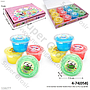 Slime Gambar Karakter Bubble Mud 1 Box 12 Pcs Cup @288