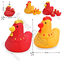 Boneka Cit-cit Hewan Ayam + 3 Anak Haha Jala @132
