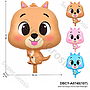 Balon Gas Kanguru 50 Pcs Pack Plastik @60